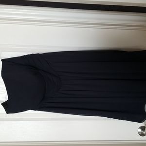 Black cocktail dress, size 18